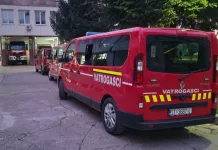 Mostar: Jutros izbio požar u stanu u Ulici Leopolda Mandića