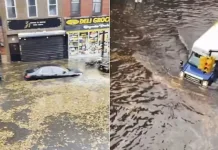 Kaotično stanje u New Yorku nakon rekordnih kiša: Grad izgleda neprepoznatljivo