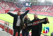 (FOTO) Pogledajte kako je bilo na tribinama za vrijeme utakmice Mainz-HŠK Zrinjski