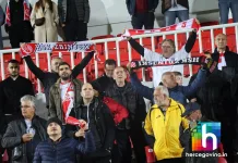 (FOTO) Pogledajte kako je bilo na tribinama za vrijeme utakmice HŠK Zrinsjki-FK Borac