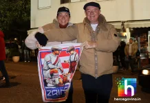 (FOTO) Englez na utakmici s navijačima HŠK Zrinjski: Za ove dečke to je više od nogometnog kluba