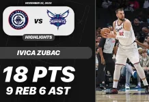 (VIDEO) NBA liga: Ivica Zubac odigrao je još jednu zapaženu partiju
