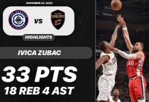 (VIDEO) Ivica Zubac odigrao je jednu od najboljih partija u NBA karijeri