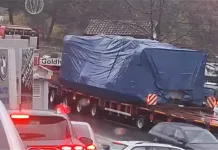 Kakav je gorostas prošao kroz Hercegovinu? Auti se micali kroz Grude, Široki Brijeg…