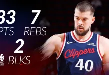 (VIDEO) Ivica Zubac zabio 33 koša u porazu Clippersa u Houstonu