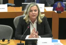 Zovko u Europskom parlamentu žestoko prozvala Sorecu i Izaslanstvo EU u BiH zbog šutnje na Helezov šovinistički ispad