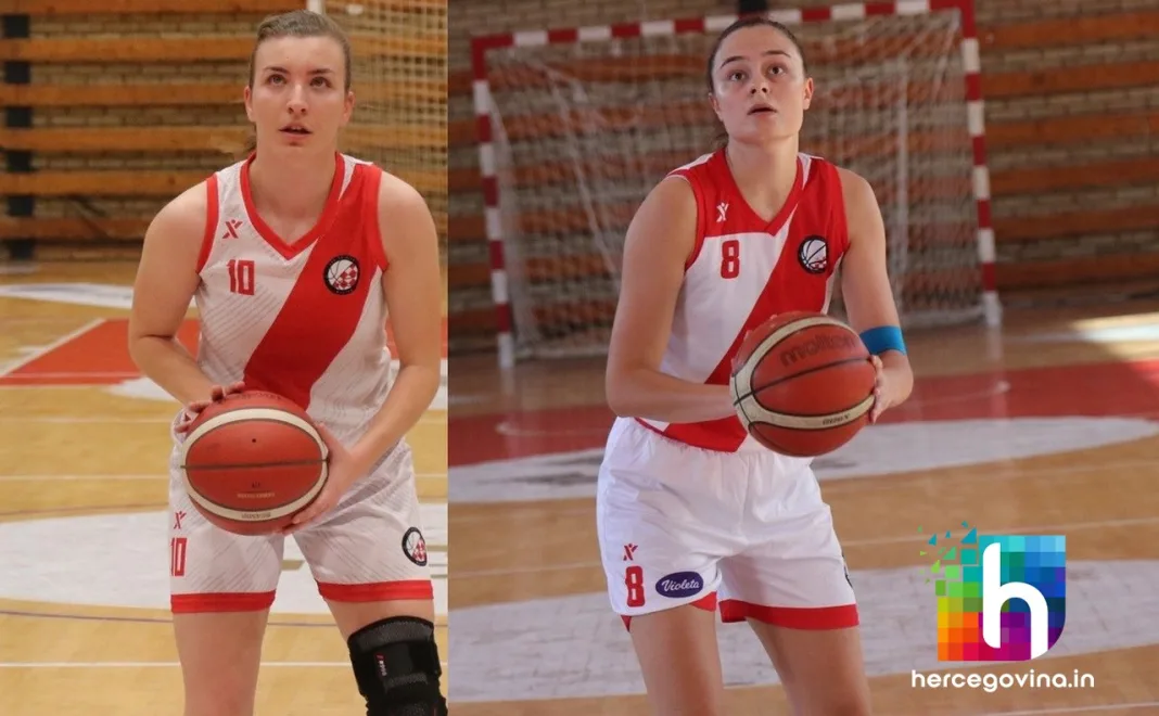 (FOTO) Mostarske Plemkinje Ivana i Leonarda sportašice za primjer svima