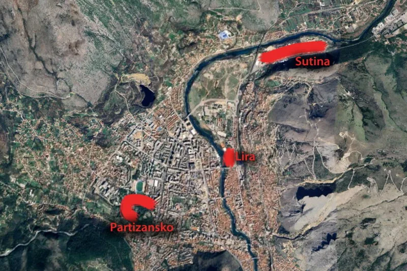 Za koje dijelove Mostara će se raditi novi regulacijski planovi i projekti?