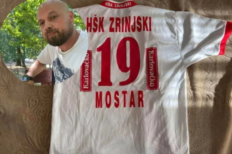 Mostarci pomažu Sanjinu Dizdareviću: Dres iz povijesne sezone Zrinjskog na aukciji