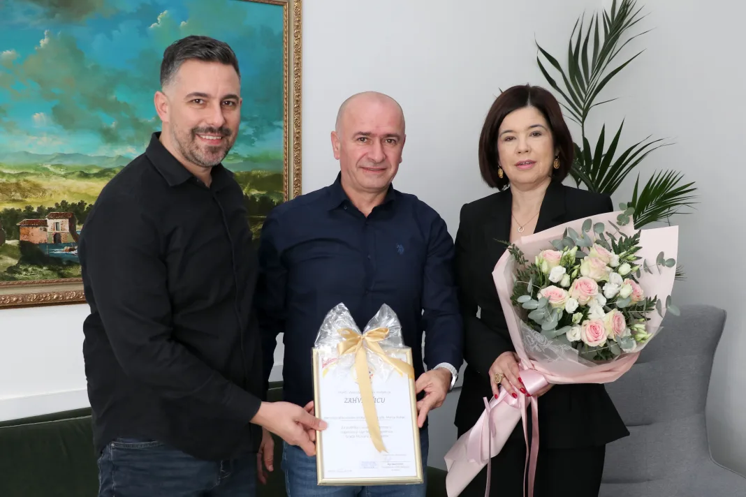 Mariji Buhač zahvalnica za potporu i izuzetan doprinos u organizaciji Lige mjesnih zajednica Grada Mostara