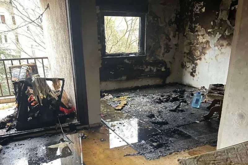 Hrabri Mostarci spasili ženu iz gorućeg stana u Mahali