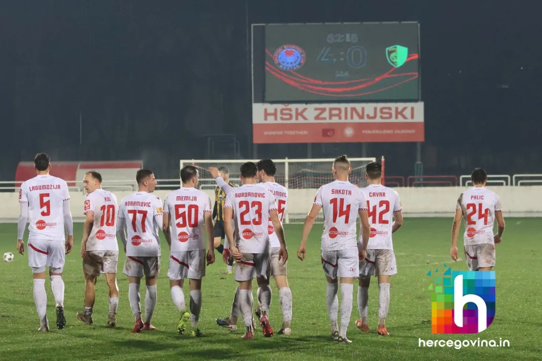 (FOTO) Pogledajte kako je bilo za vrijeme utakmice HŠK Zrinjski-NK Stupčanica