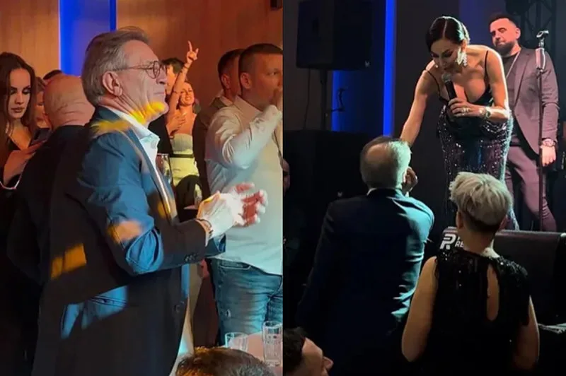 Zdravko Mamić poljubio je Ceci ruku na koncertu na Jahorini, rekla mu je da je njegova obožavateljica
