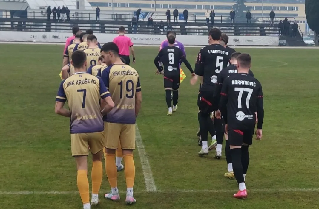 HŠK Zrinjski i HNK Kruševo odigrali trening utakmicu koja je završila bez pobjednika