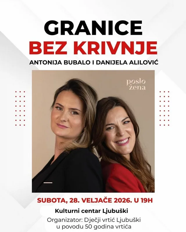 Uz 50. obljetnicu rada, Dječji vrtić Ljubuški organizira predavanje o zdravim granicama