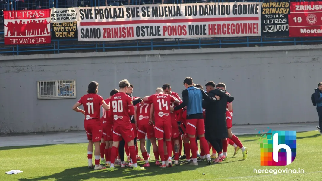 (FOTO) Pogledajte kako je bilo za vrijeme utakmice HŠK Posušje-HŠK Zrinjski