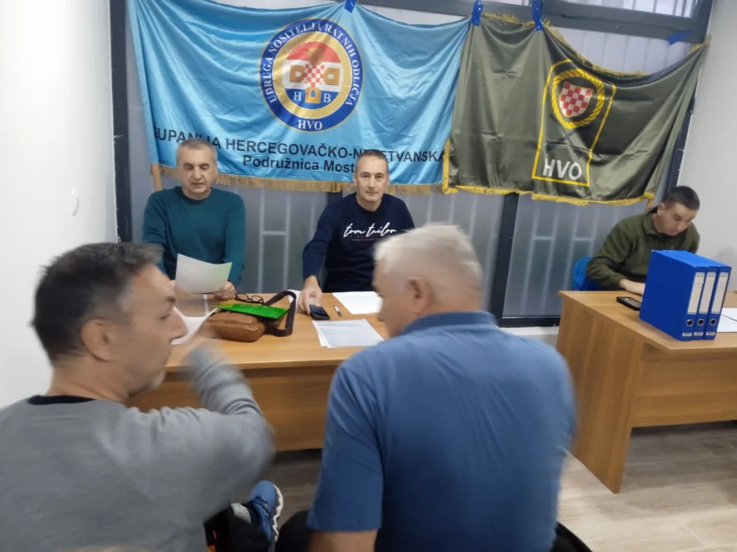 (FOTO) Održan redoviti izborni sabor Udruge nositelja ratnih odličja HVO HB, podružnica Mostar