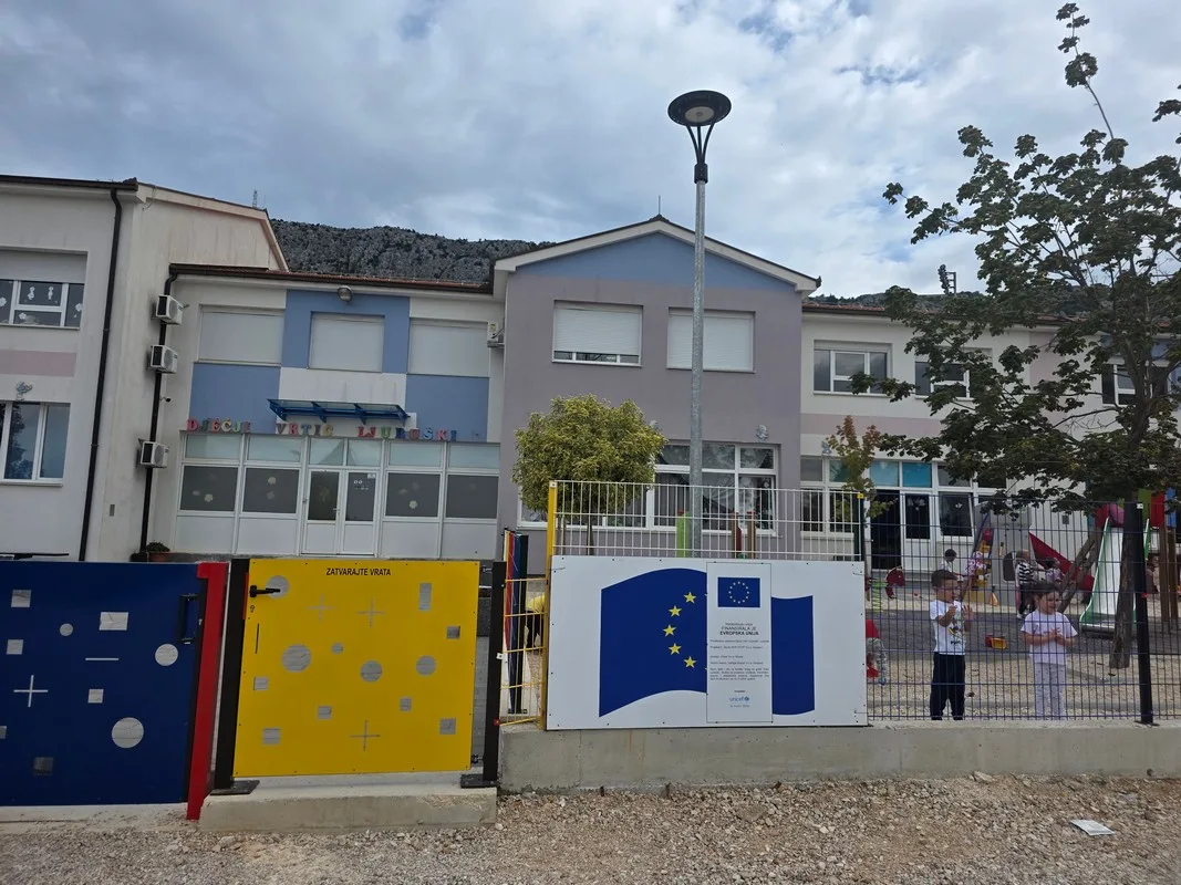 (FOTO) Značajna obnova vrtića Ljubuški kroz projekt UNICEF-a