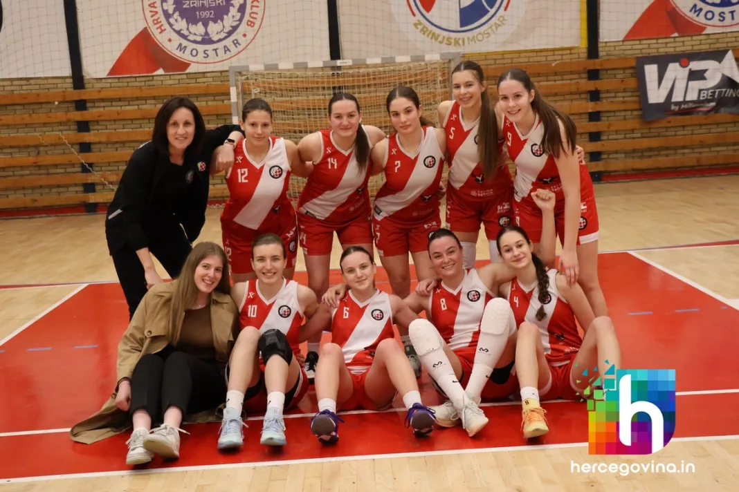 (FOTO) ŽKK Zrinjski 2010: Plemkinje razbile Tomislav rezultatom 79:49