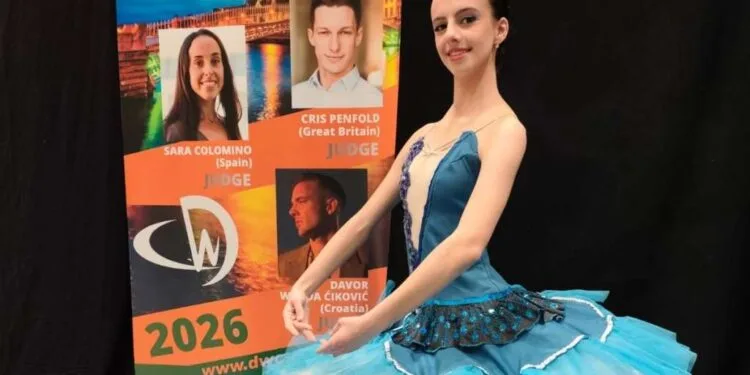 Balerina iz Mostara Marija Šunjić izborila svjetsko finale