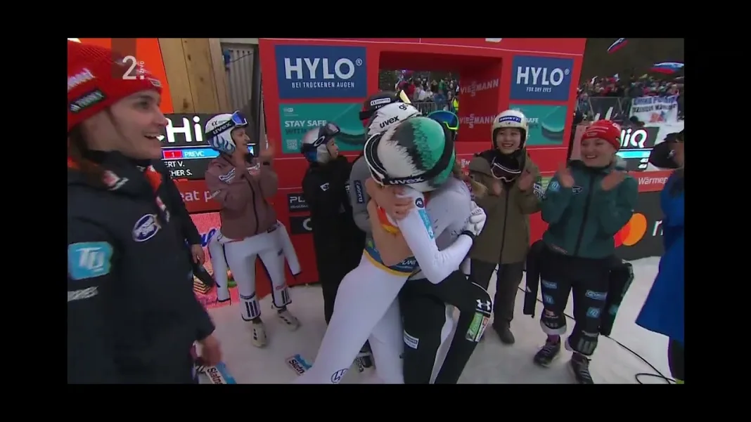 (VIDEO) Postavila svjetski rekord u skijaškim letovima: Nika Prevc