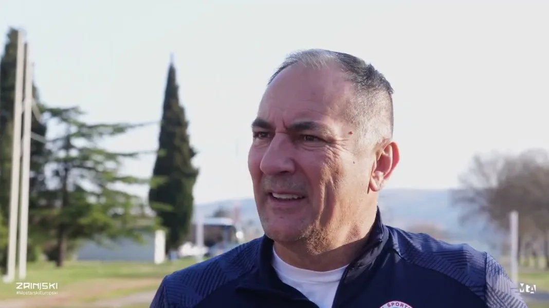 (VIDEO)  HŠK Zrinjski: Igor Štimac uoči uzvrta Kupa BiH protiv GOŠK-a