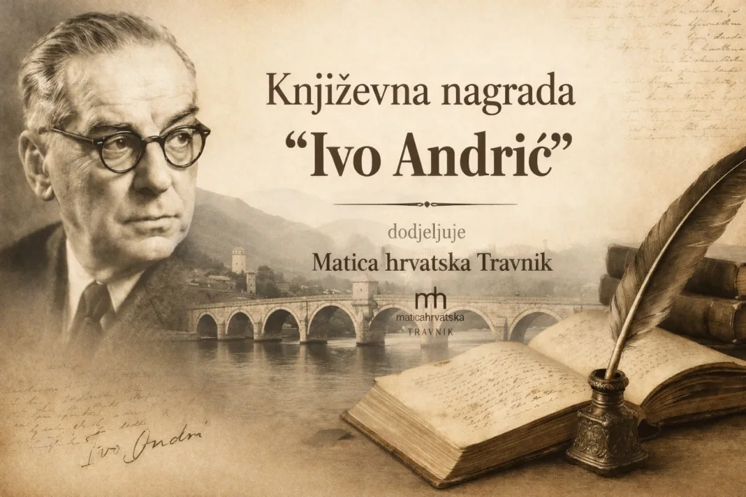 Matica hrvatska Travnik ustanovljuje nagradu „Ivo Andrić“
