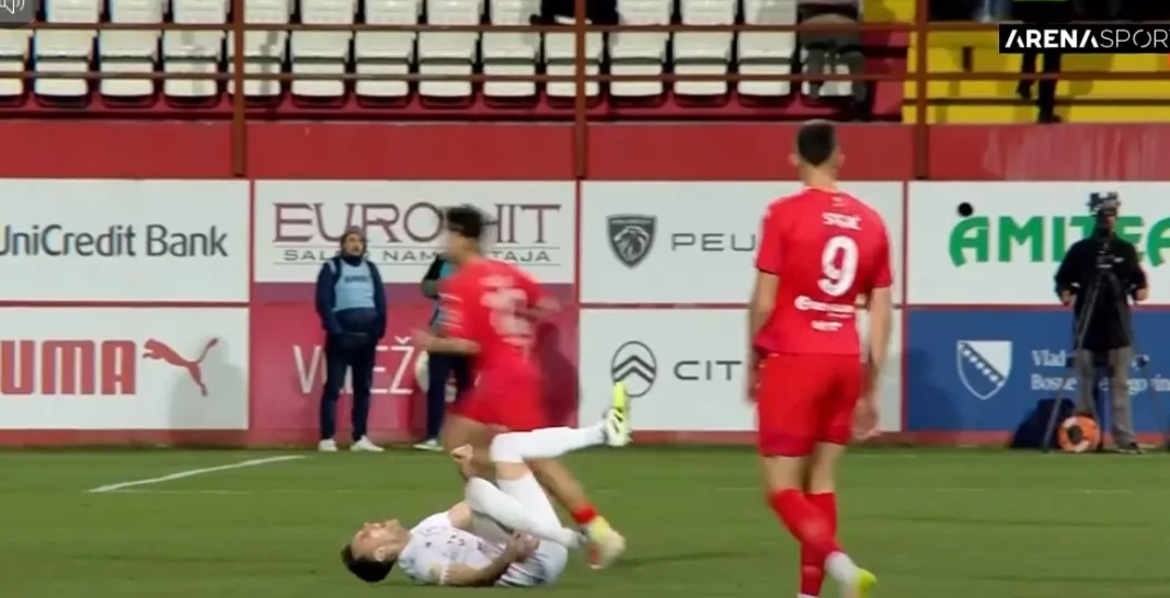 (VIDEO) HŠK Zrinjski nezadovoljan suđenjem na utakmici protiv Veleža: Sudac nije adekvatno zaštitio naše igrače od opasnih startova