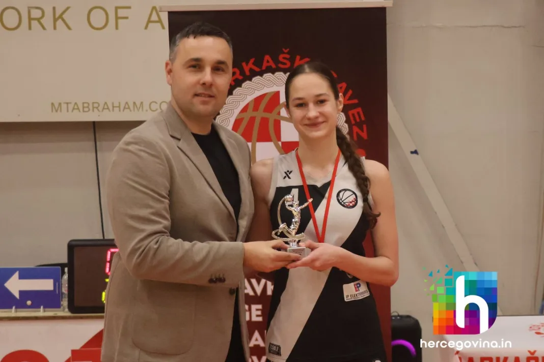 (FOTO) Mostarska Plemkinja Ena Opančar MVP završnog turnira Lige mladih KS HB