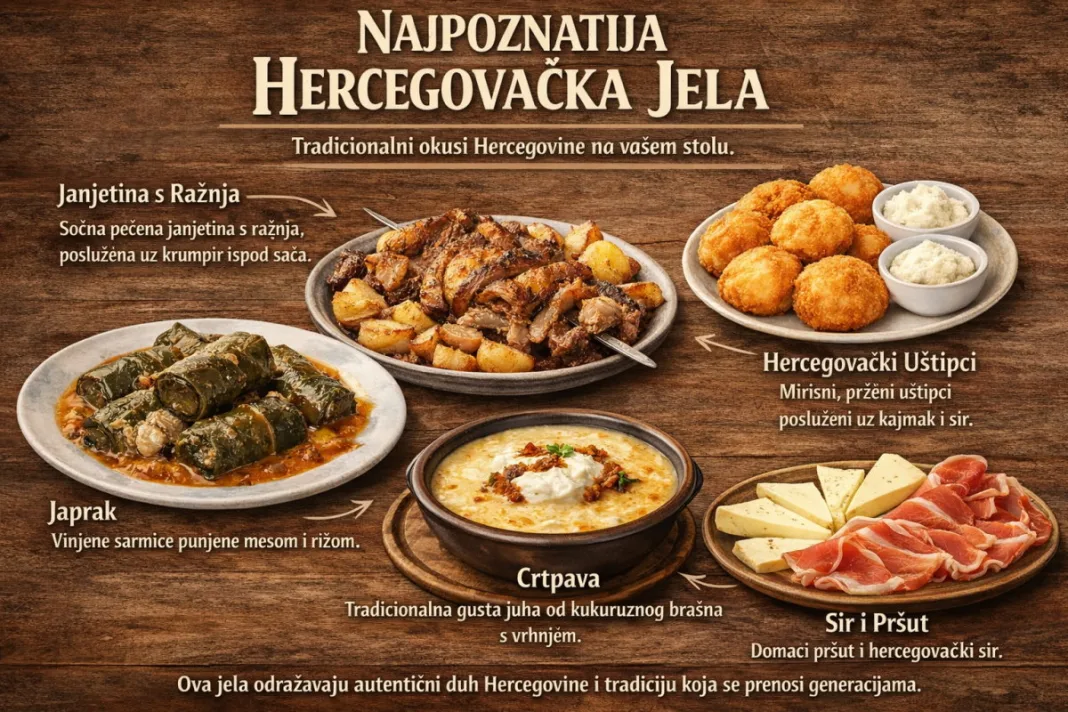 Najpoznatija hercegovačka jela: Tradicionalni okusi koji osvajaju na prvi zalogaj