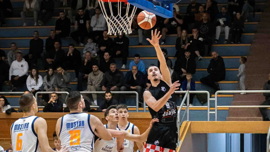 Ljubuški nakon trilera slavio protiv Mostara 80:78