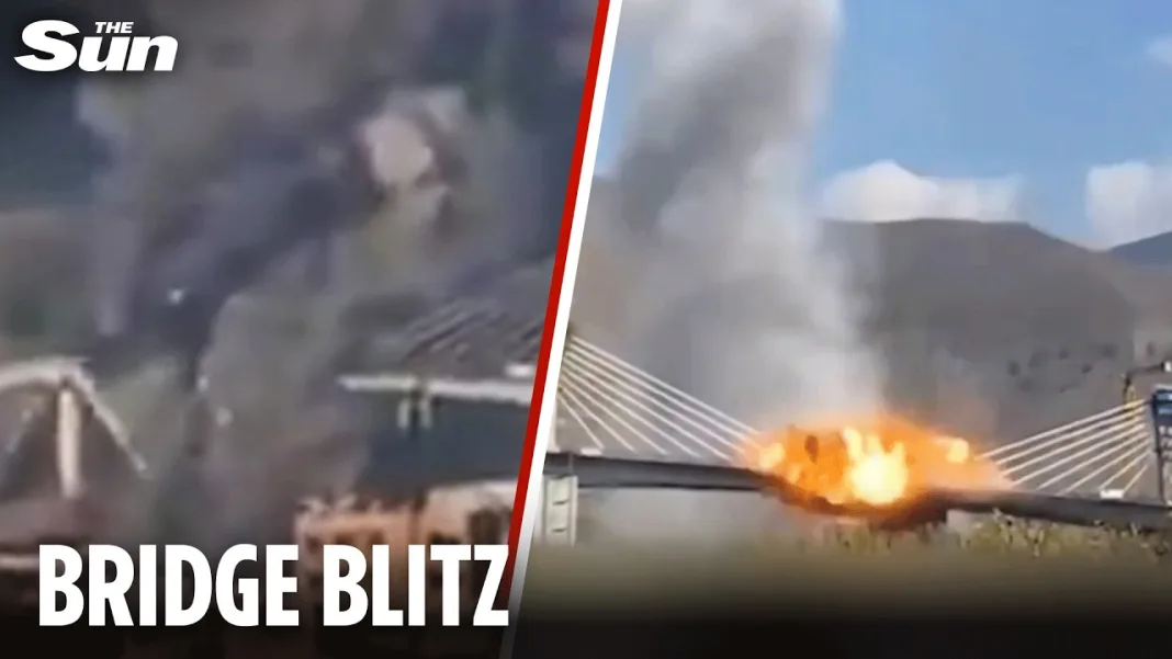 (VIDEO) SAD i Izrael uzvraćaju Iranu, srušen je jedan od najvećih mostova u Iranu