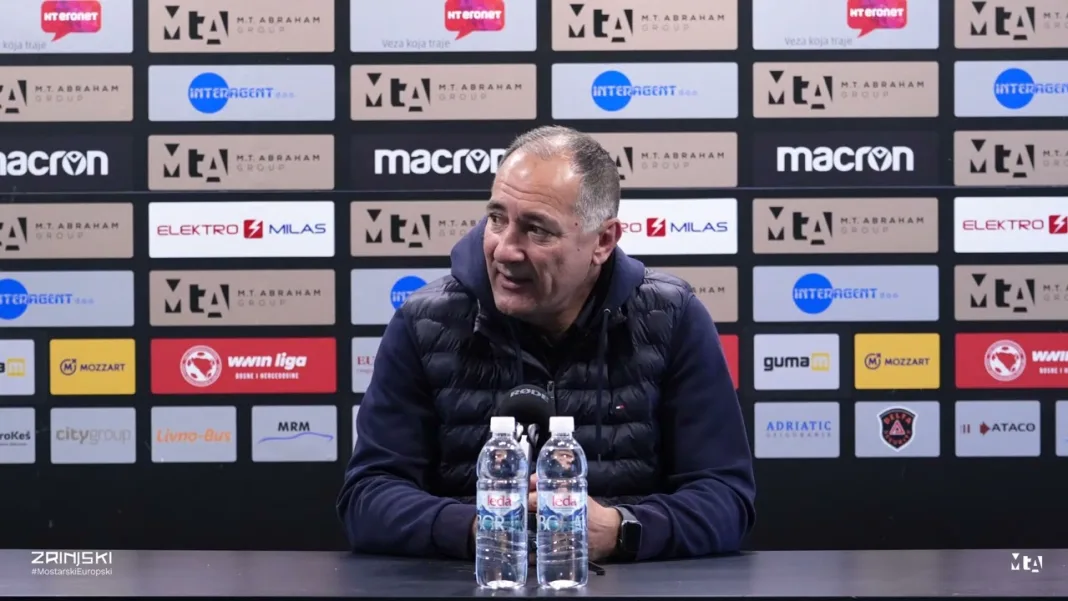 (VIDEO) HŠK Zrinjski: Igor Štimac uoči susreta protiv Željezničara