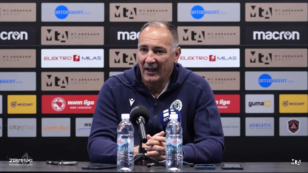 (VIDEO) HŠK Zrinjski: Trener Štimac uoči prvog polufinalnog susreta za Kup BiH