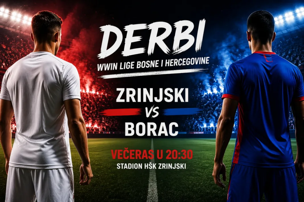 Zrinjski protiv Borca u derbiju koji se ne propušta