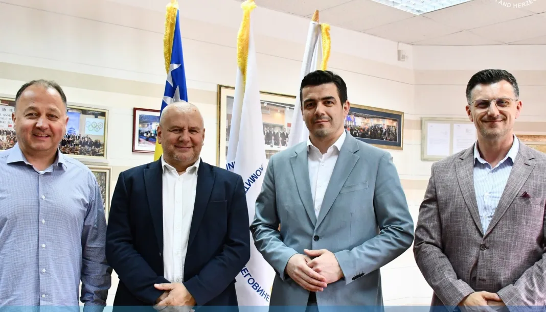 Predstavnici Rukometnog saveza Bosne i Hercegovine u službenoj posjeti OK BiH