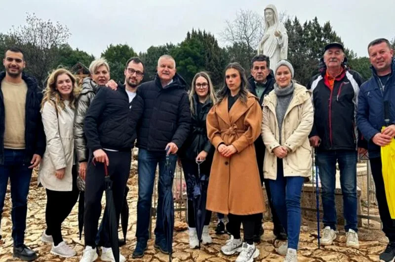 Vijećnici Čitluka posjetili Brdo ukazanja i ‘Marijine ruke’, poslali poruku zajedništva