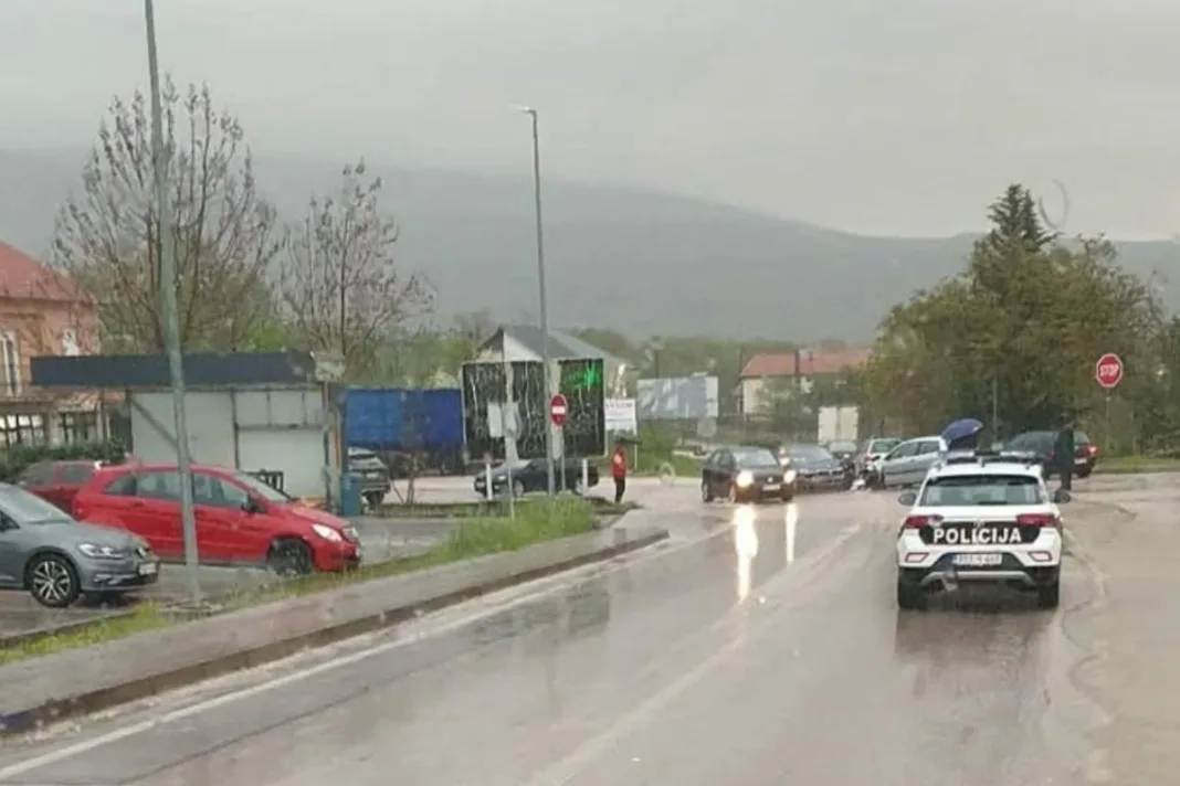 Široki Brijeg: Prometna nesreća u Knešpolju, nastala veća materijalna šteta