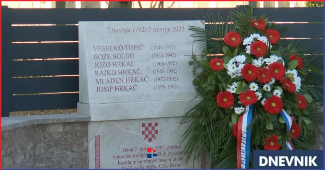 (VIDEO) Široki Brijeg se prisjetio 6 poginulih sugrađana u granatiranju 1992. godine
