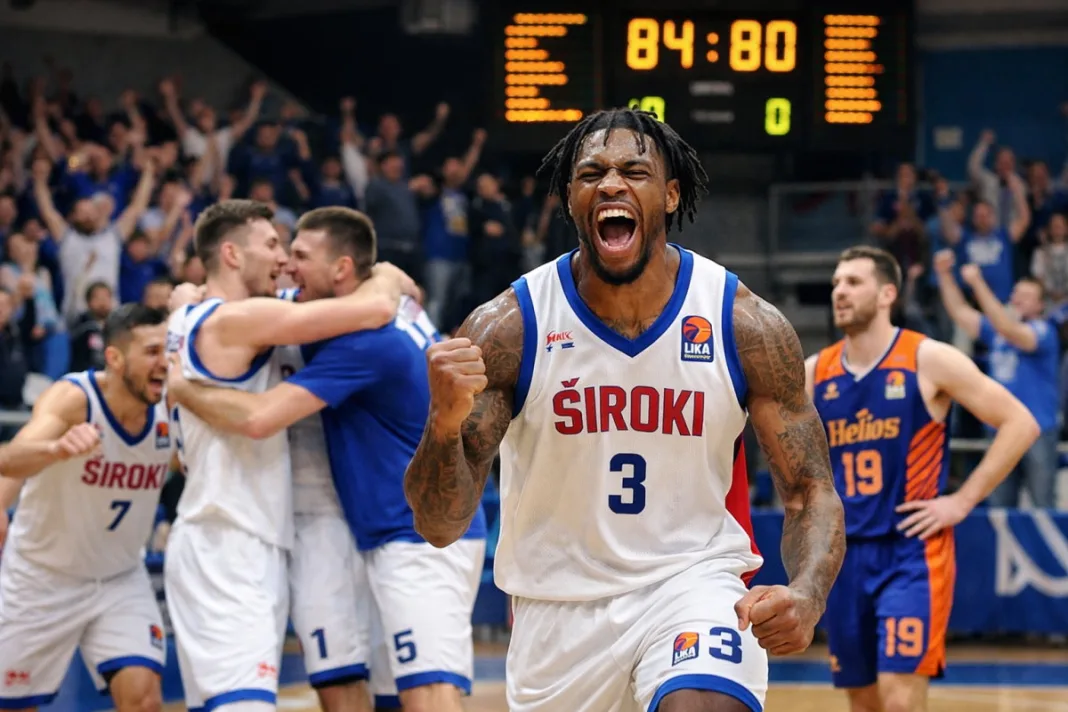 Široki u velikom finalu ABA Lige 2: Herojska pobjeda protiv Heliosa
