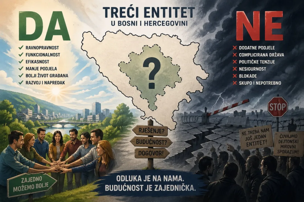 Treći entitet u Bosni i Hercegovini: koliko ga Hrvati imaju pravo tražiti i tko od toga ima korist?