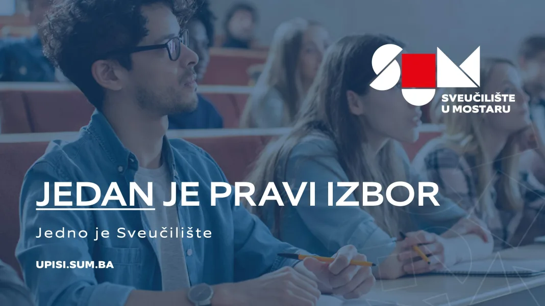 Nova video kampanja Sveučilišta u Mostaru predstavlja bogatstvo studijskih programa budućim studentima