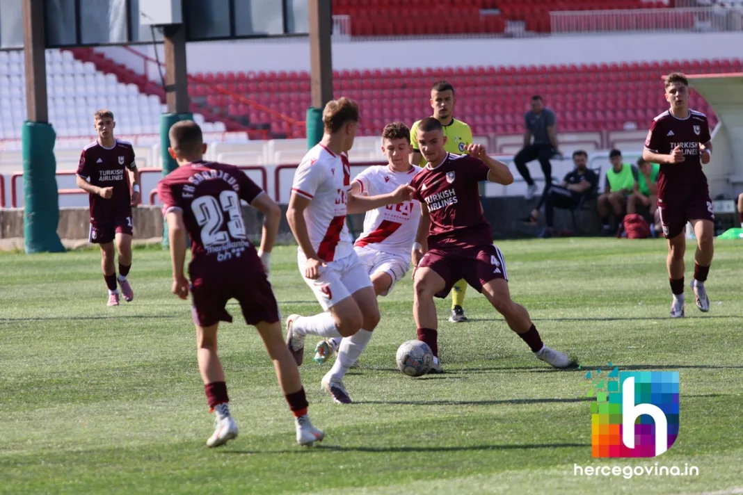 (FOTO) HŠK Zrinjski: Kadeti poraženi od FK Sarajevo