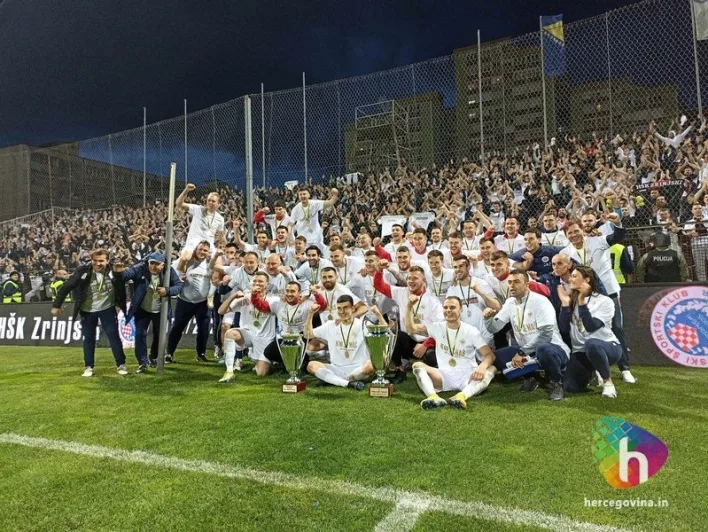 (FOTO&VIDEO) Na današnji dan HŠK Zrinjski u Zenici svladao FK Velež i osvojio Kup BiH