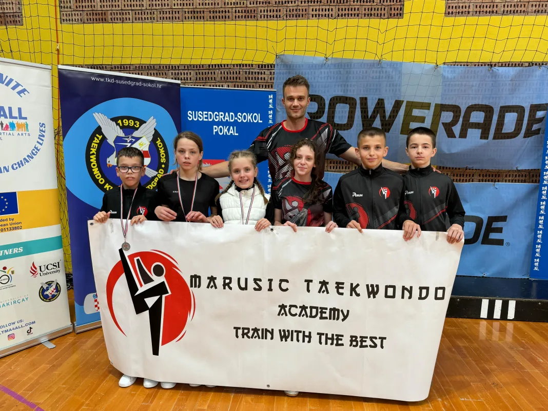 Zlato i dva srebra za Marušić taekwondo akademiju na međunarodnom turniru u Zagrebu