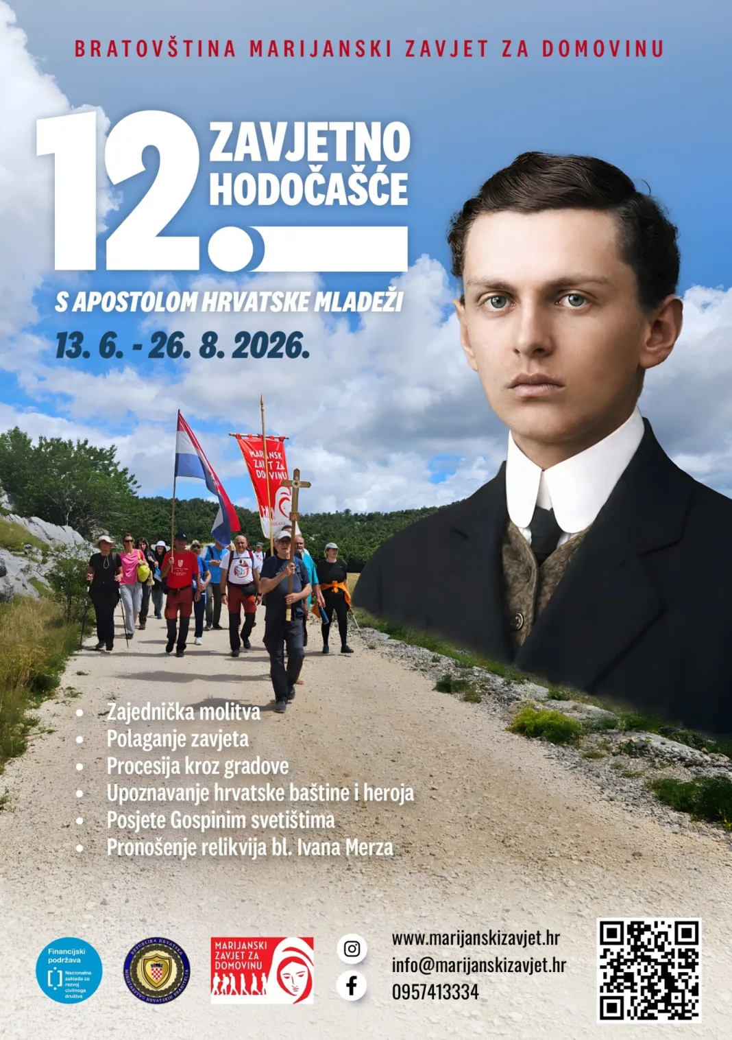 12. Zavjetno hodočašće – S apostolom hrvatske mladeži