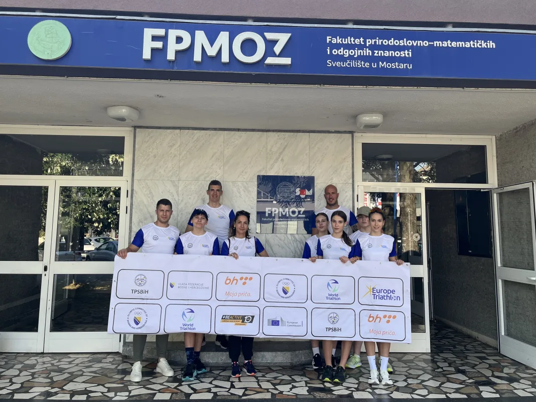 (FOTO) U Mostaru održan prvi razvojni kamp za mlade triatlonce u BiH