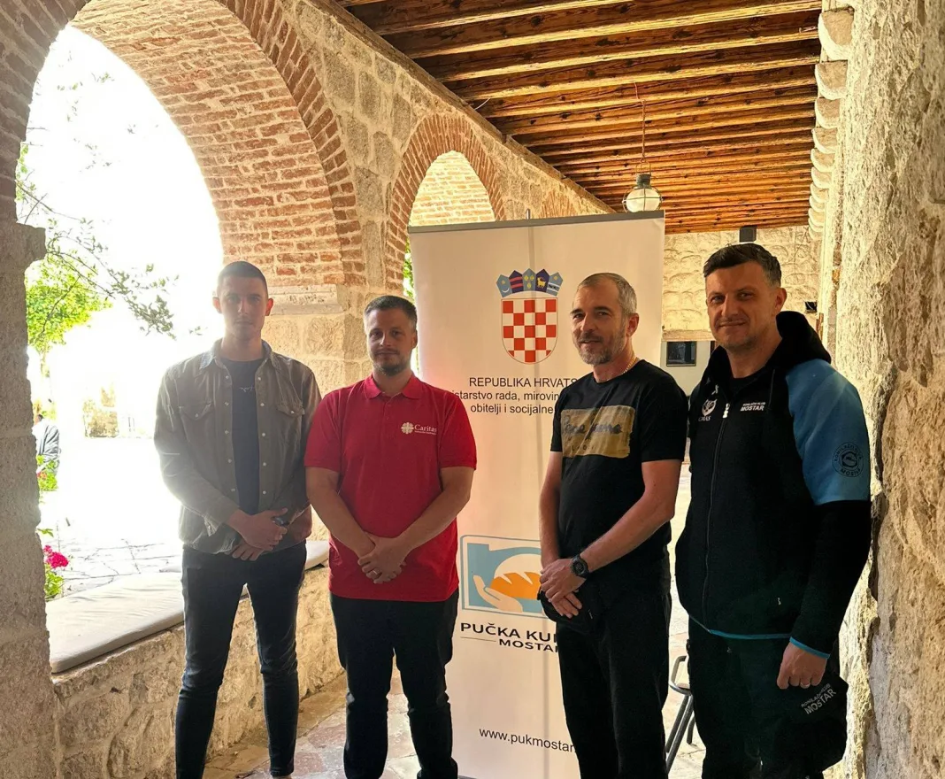 (FOTO) Pučka Kuhinja Mostar: Radna posjeta Kotorskoj Biskupiji