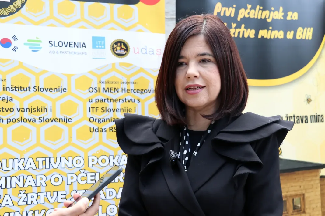 Prvi pčelinjak za žrtve mina u BiH