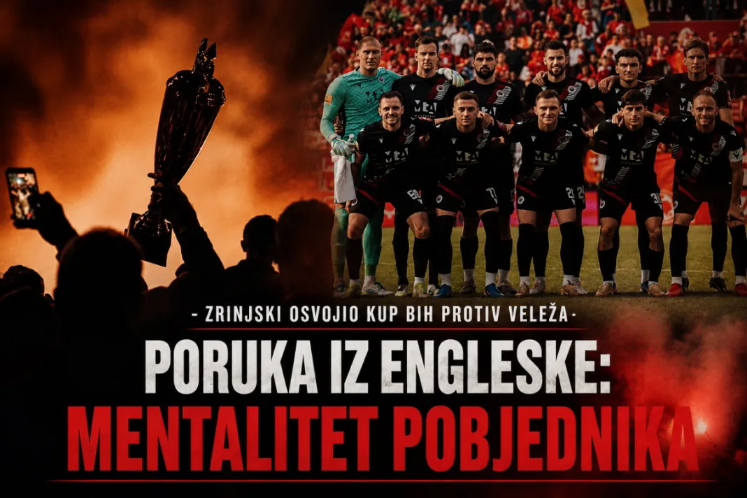 Stigla moćna poruka iz Engleske koja je zapalila društvene mreže nakon novog trofeja Zrinjskog